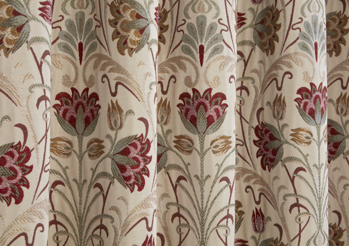 Aylesbury Pencil Pleat, Natural - Ready Made Curtains - Image 5